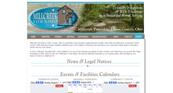 Desktop Screenshot of millcreektwpohio.us